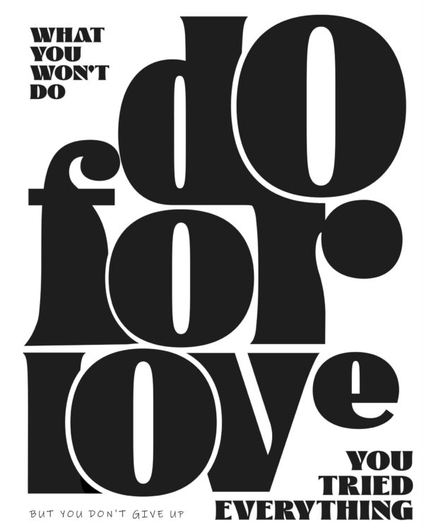 Do For Love Poster